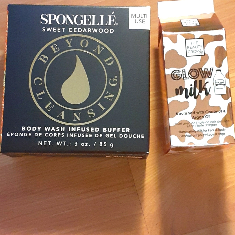 Body Buffer and Glow Milk